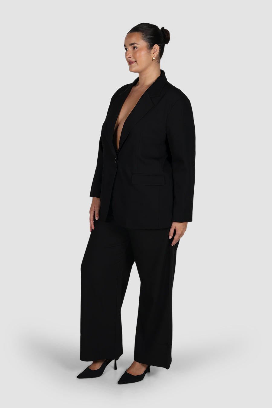 PORSCHA BLAZER BLACK - Fayt The Label