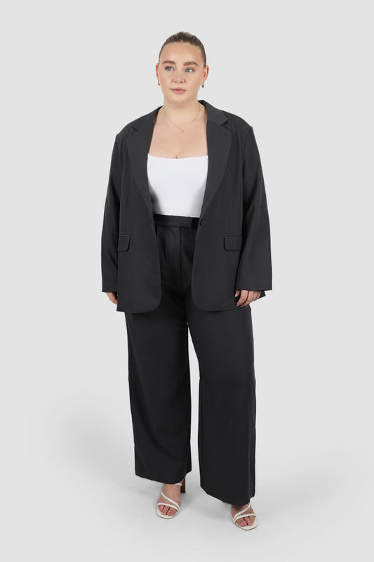 PORSCHA BLAZER CHARCOAL - Fayt The Label