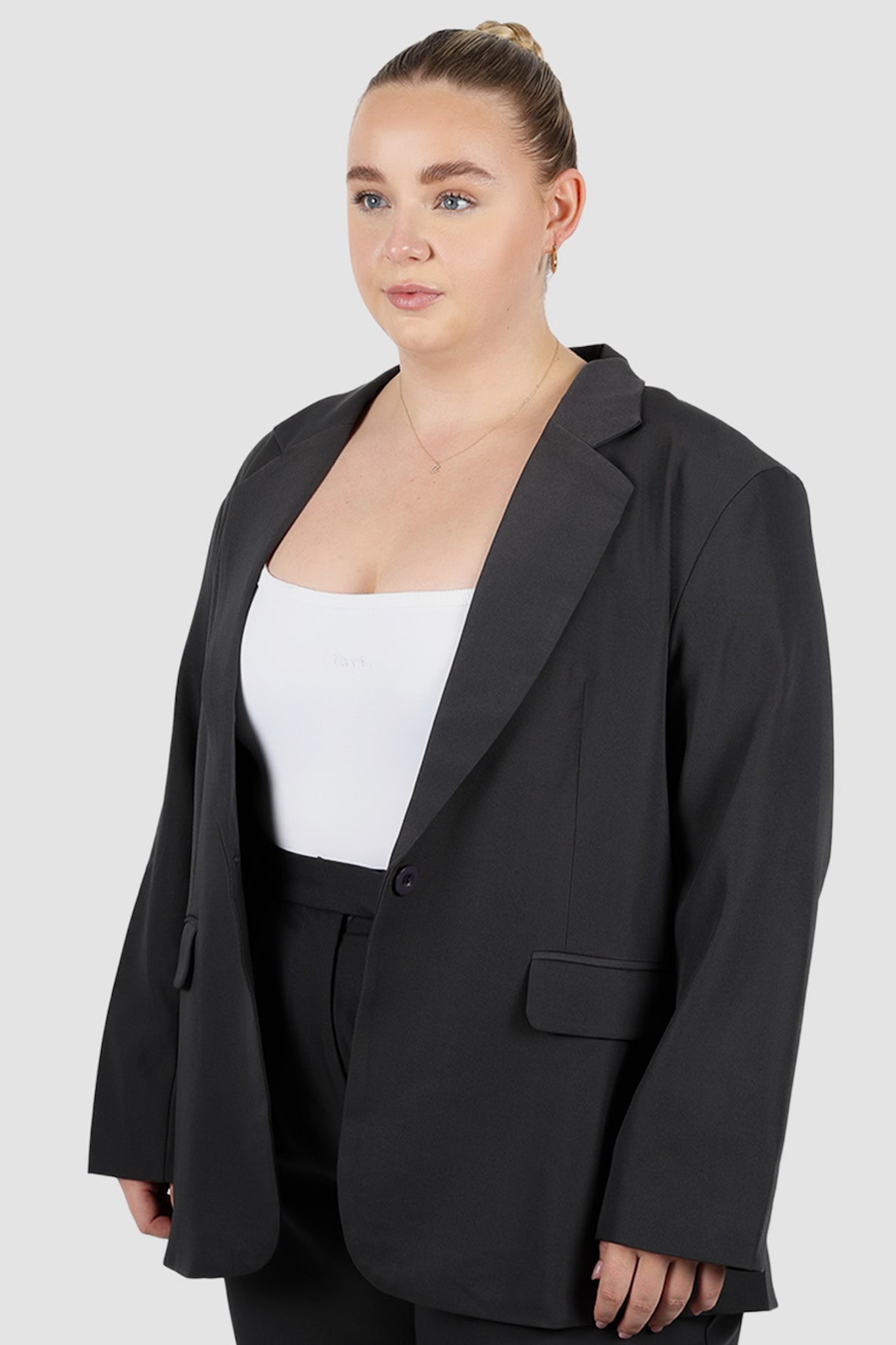 PORSCHA BLAZER CHARCOAL - Fayt The Label