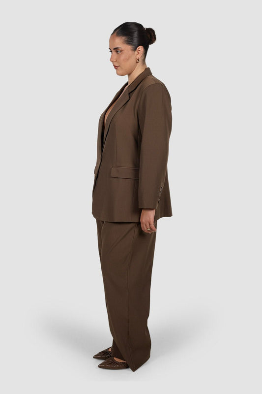 PORSCHA BLAZER CHOCOLATE - Fayt The Label