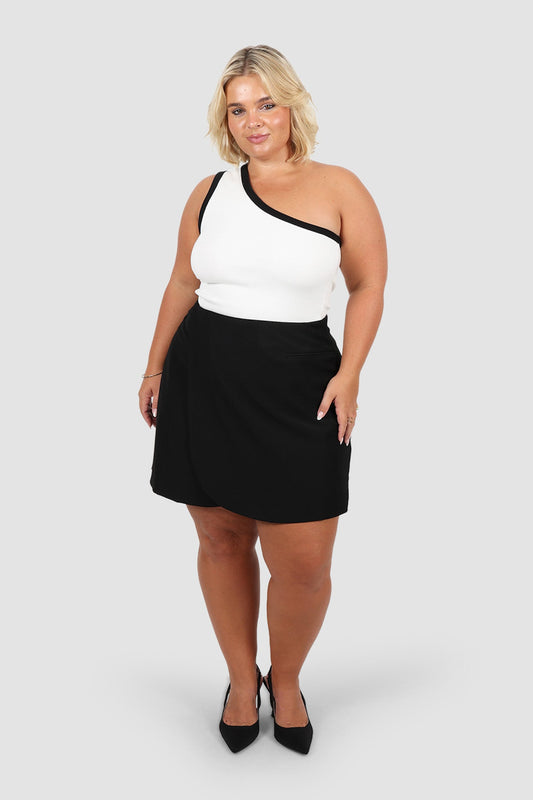 PORTER SKIRT BLACK - Fayt The Label