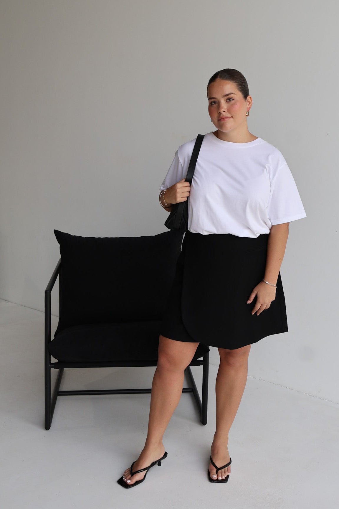 PORTER SKIRT BLACK - Fayt The Label