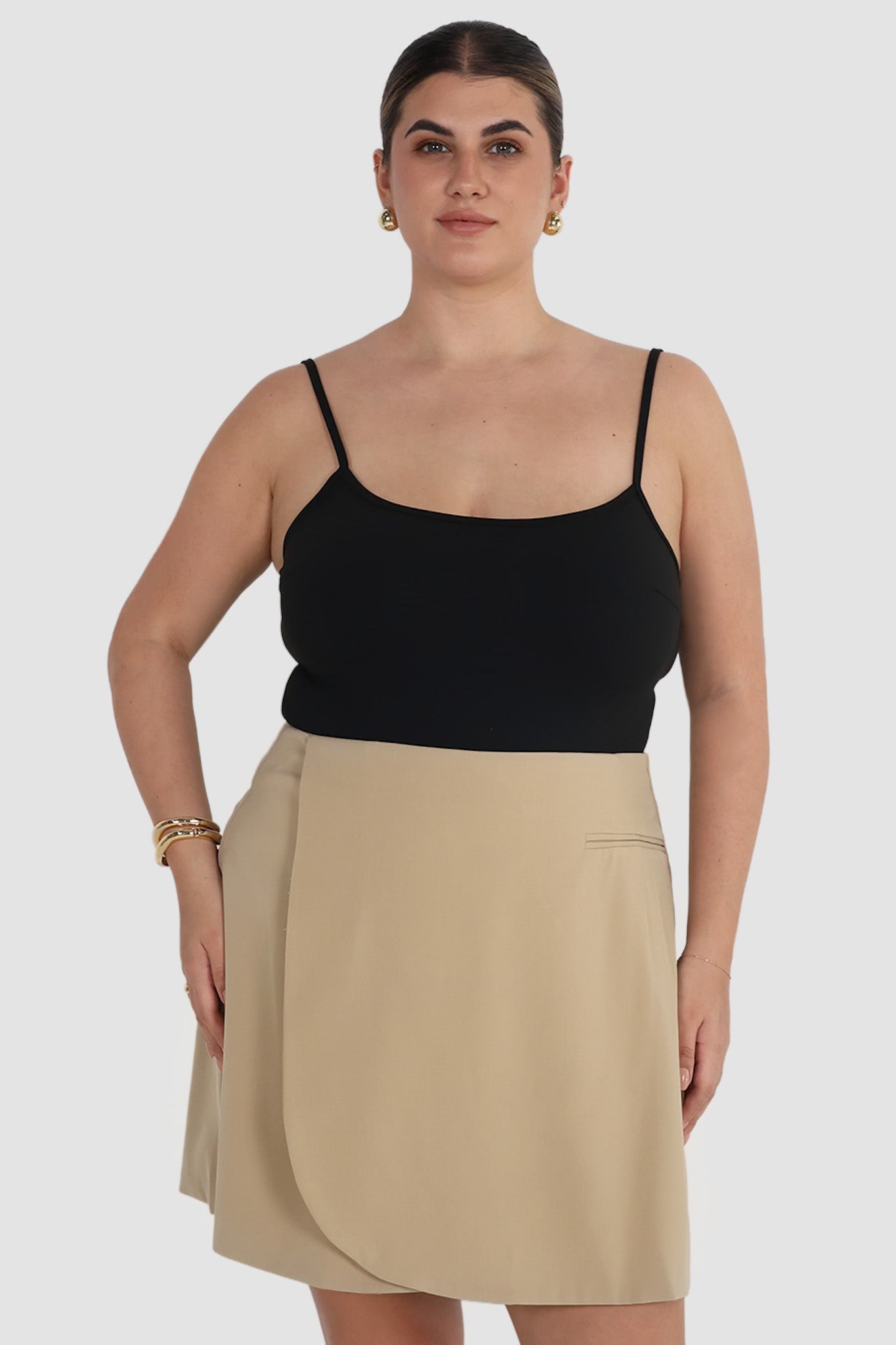 PORTER SKIRT COFFEE - Fayt The Label