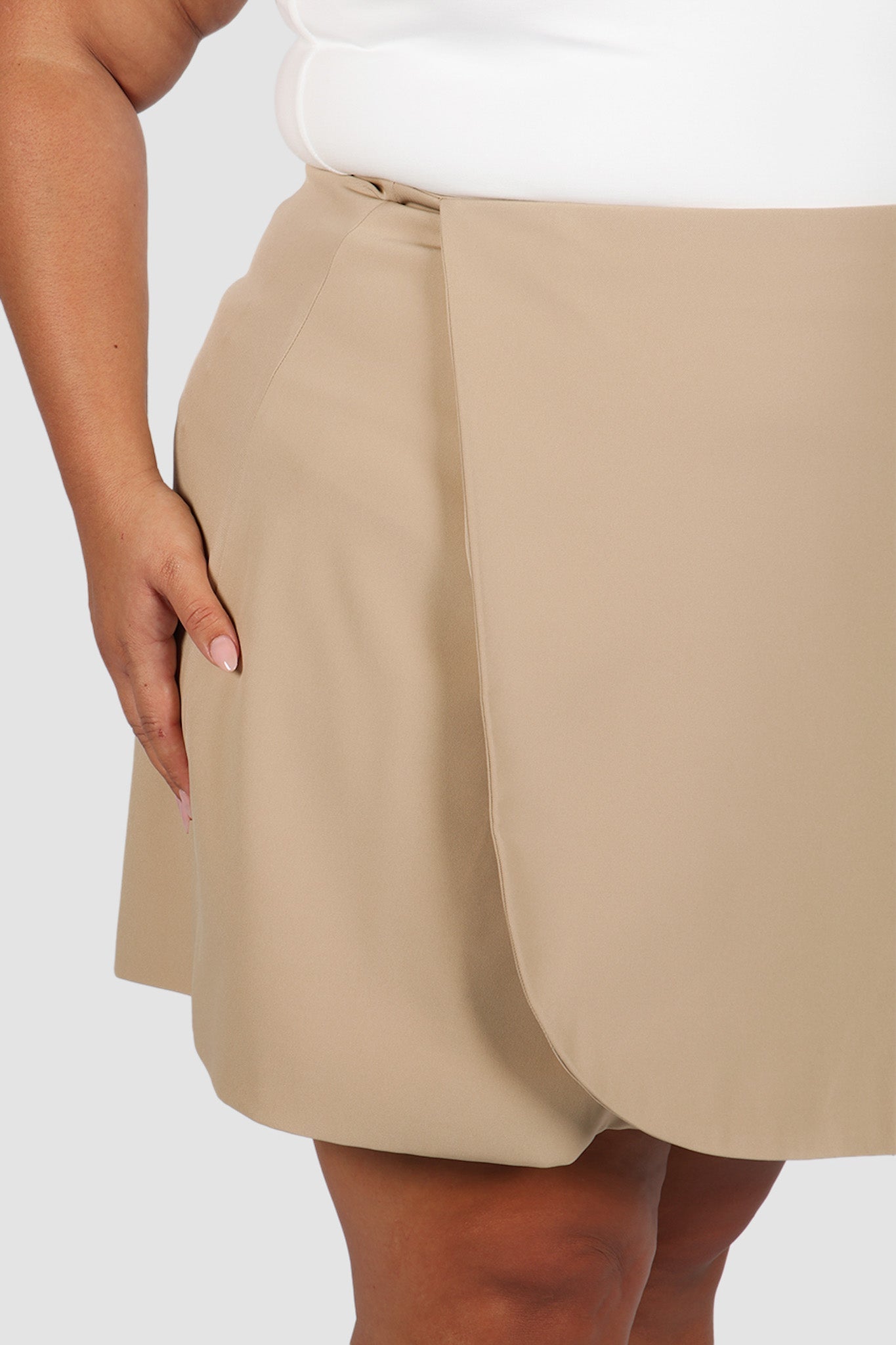 PORTER SKIRT COFFEE - Fayt The Label