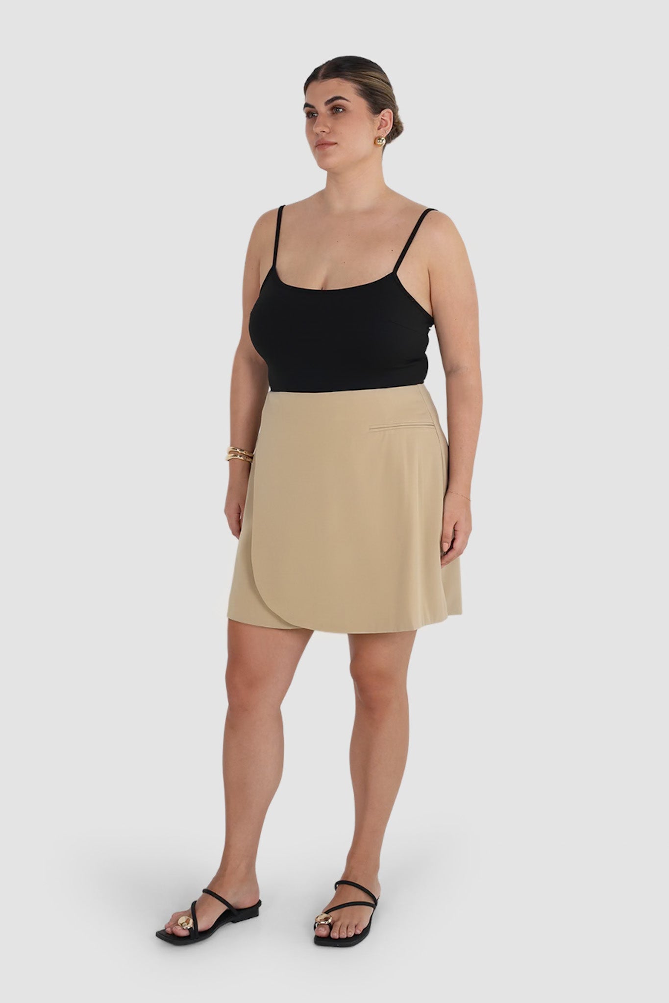 PORTER SKIRT COFFEE - Fayt The Label