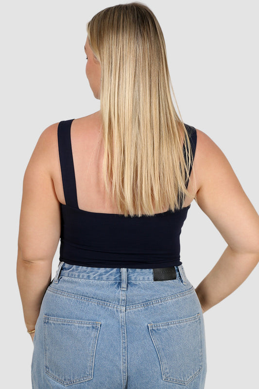 RATA TOP NAVY - Fayt The Label