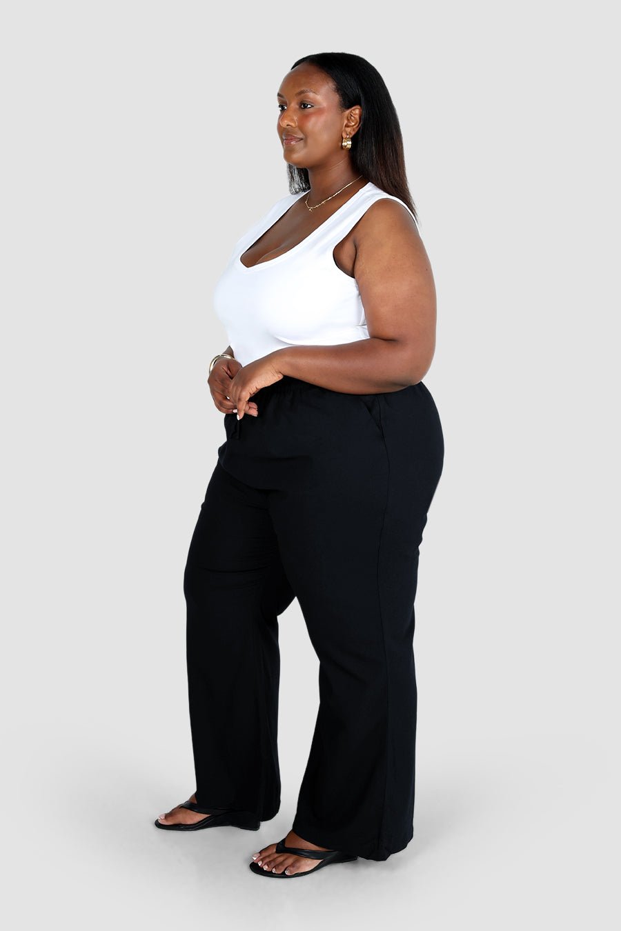 RAYA PANTS BLACK - Fayt The Label