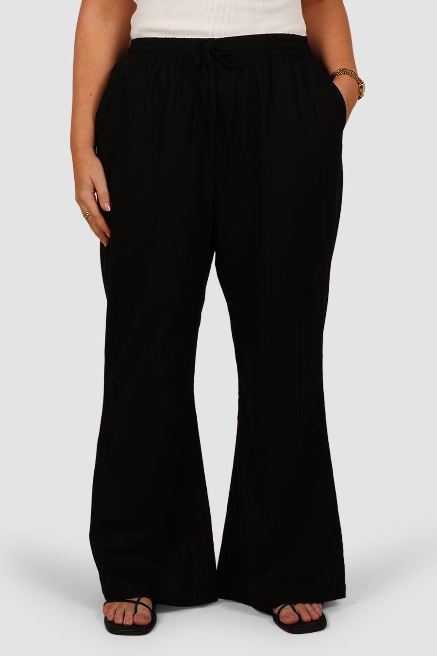 RAYA PANTS BLACK - Fayt The Label