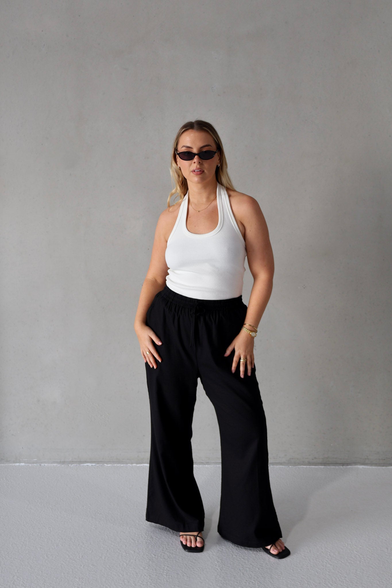 RAYA PANTS BLACK - Fayt The Label