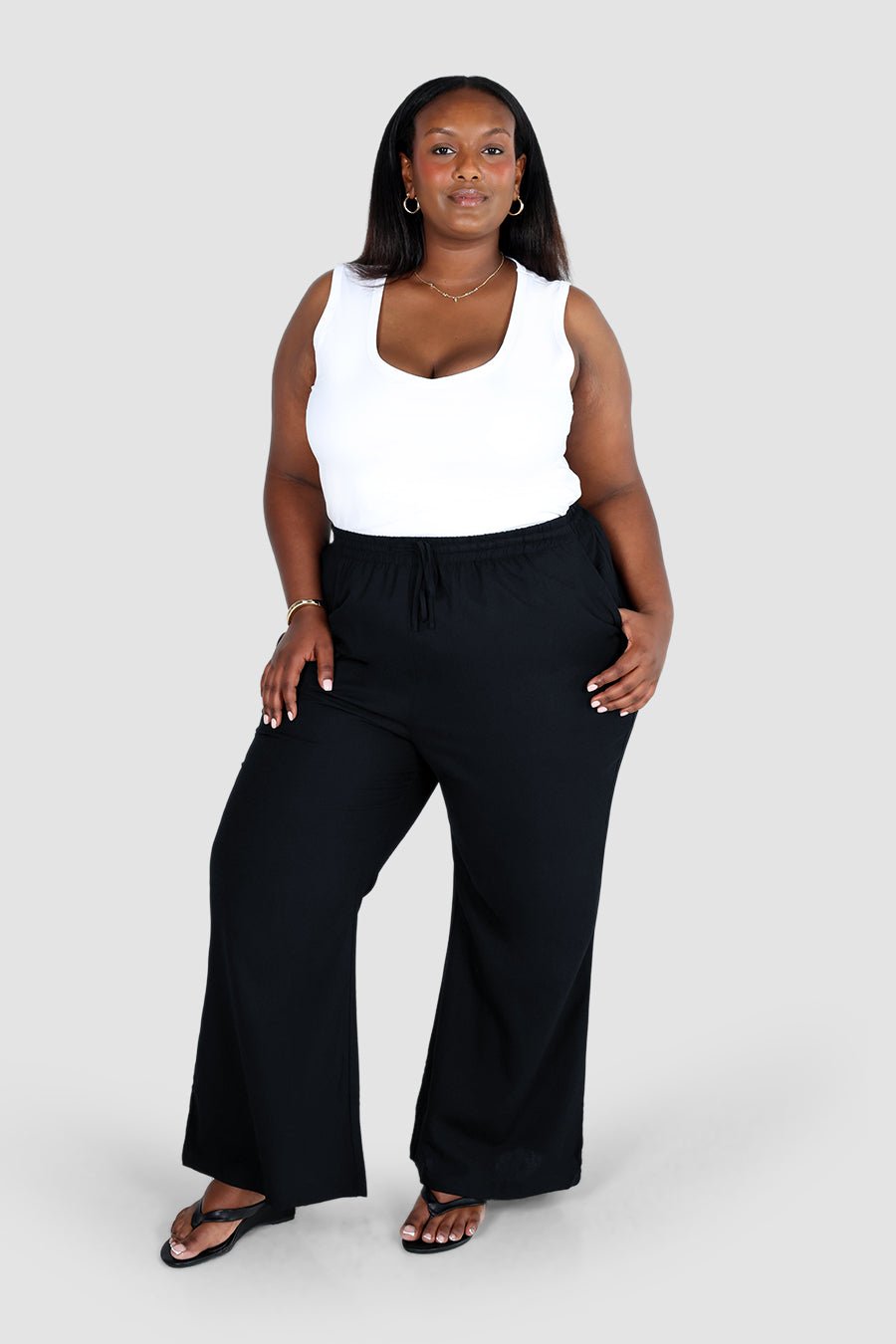 RAYA PANTS BLACK - Fayt The Label