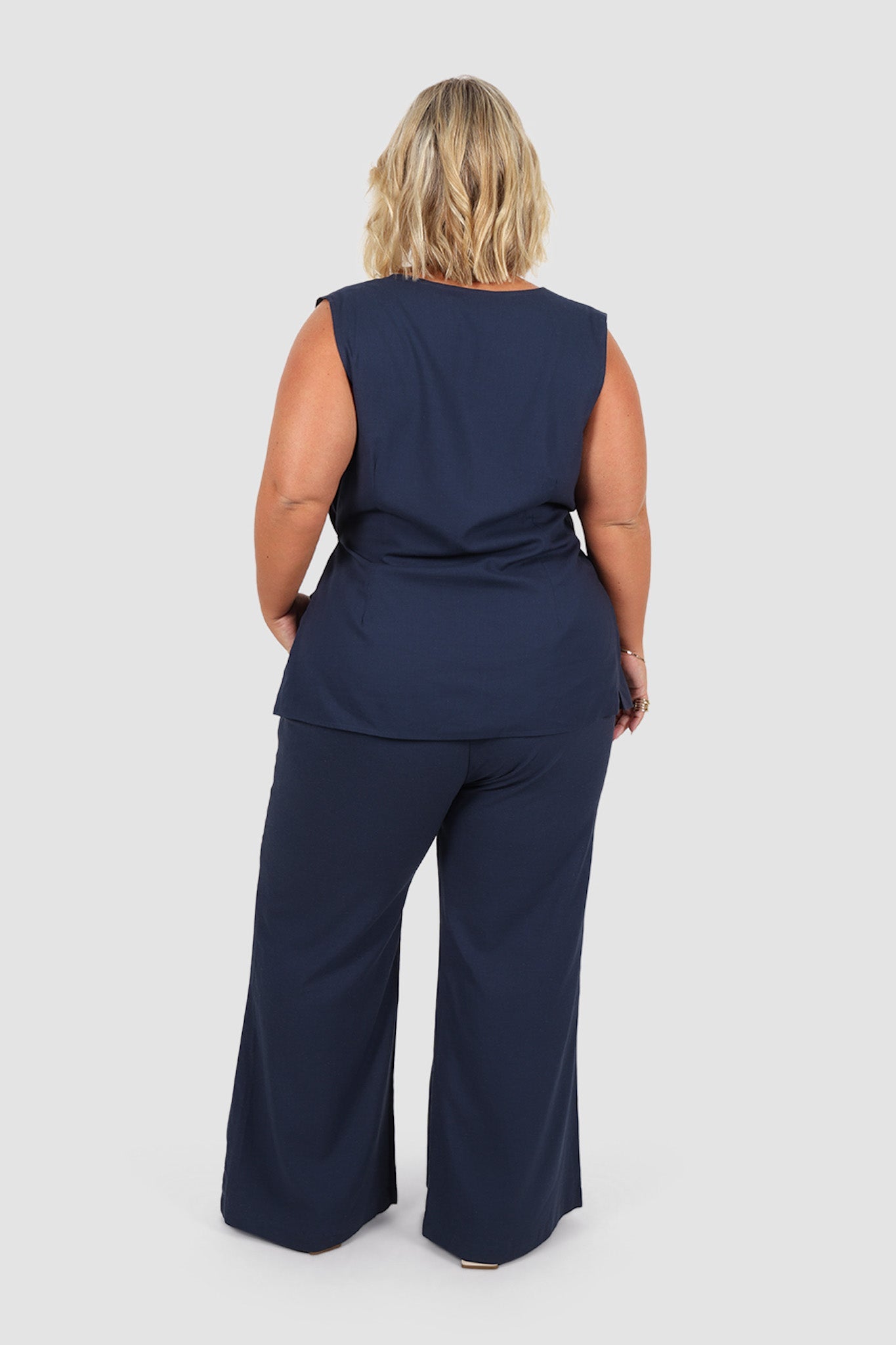 RAYA PANTS NAVY - Fayt The Label