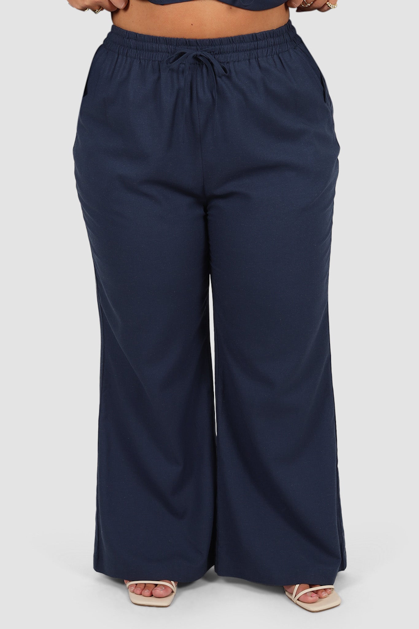 RAYA PANTS NAVY - Fayt The Label