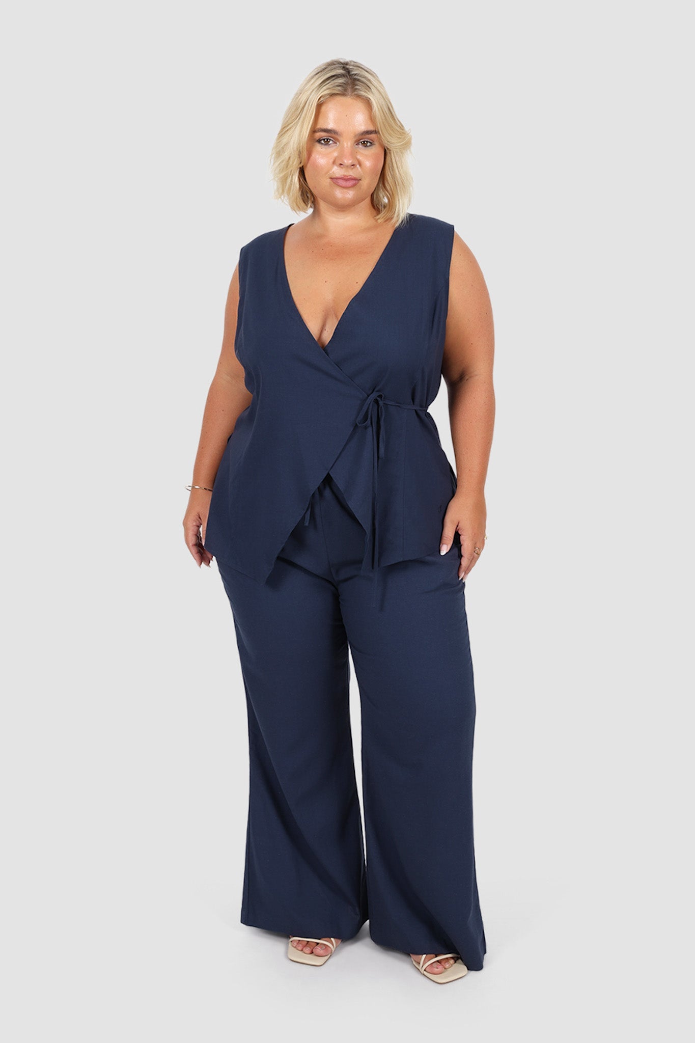 RAYA PANTS NAVY - Fayt The Label