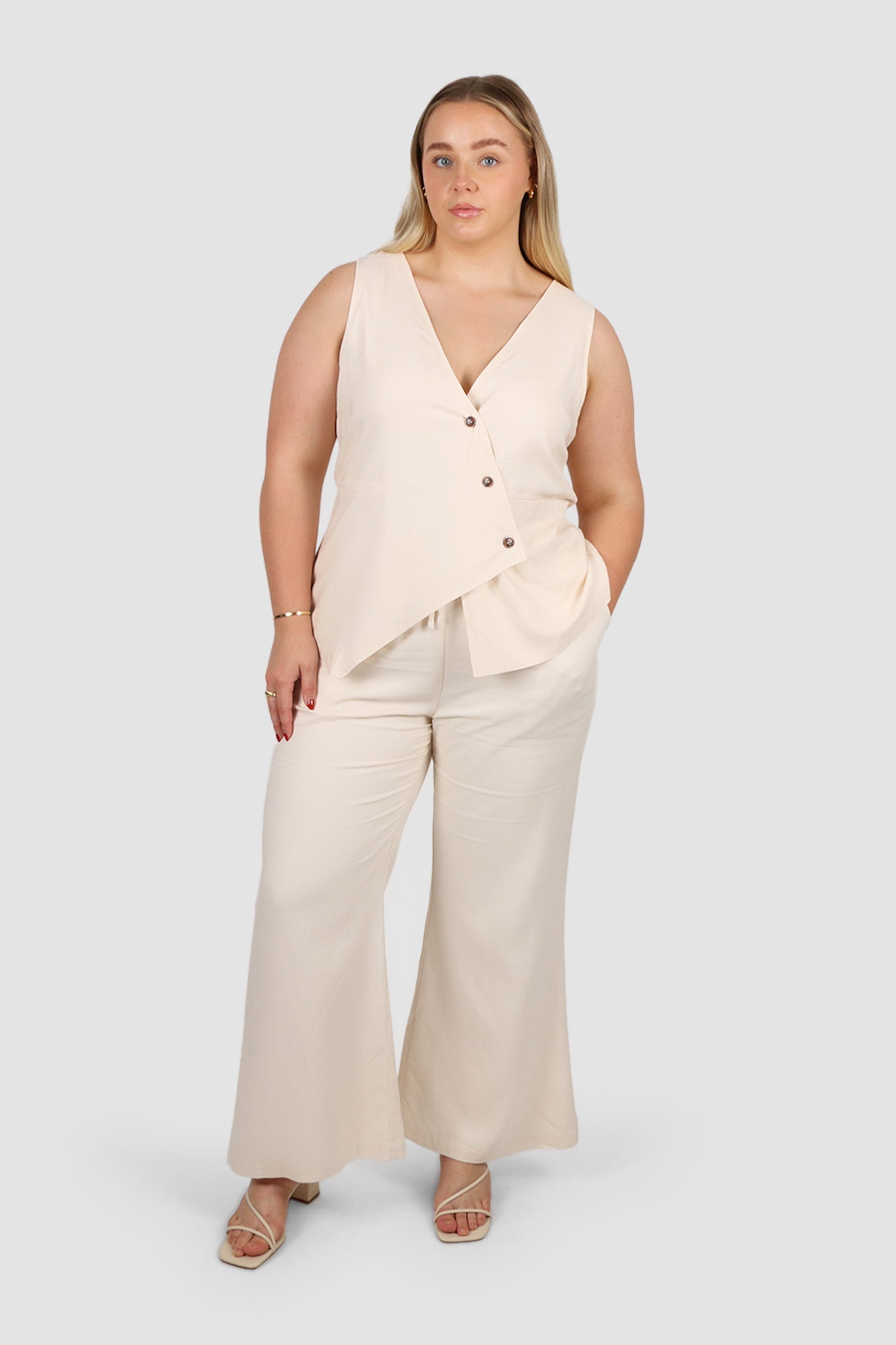 RAYA PANTS NEUTRAL - Fayt The Label