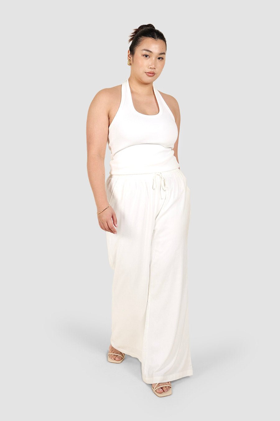 RAYA PANTS WHITE - Fayt The Label