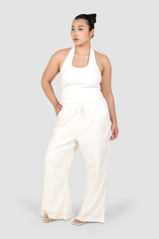 RAYA PANTS WHITE - Fayt The Label