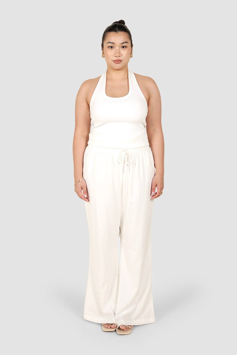 RAYA PANTS WHITE - Fayt The Label