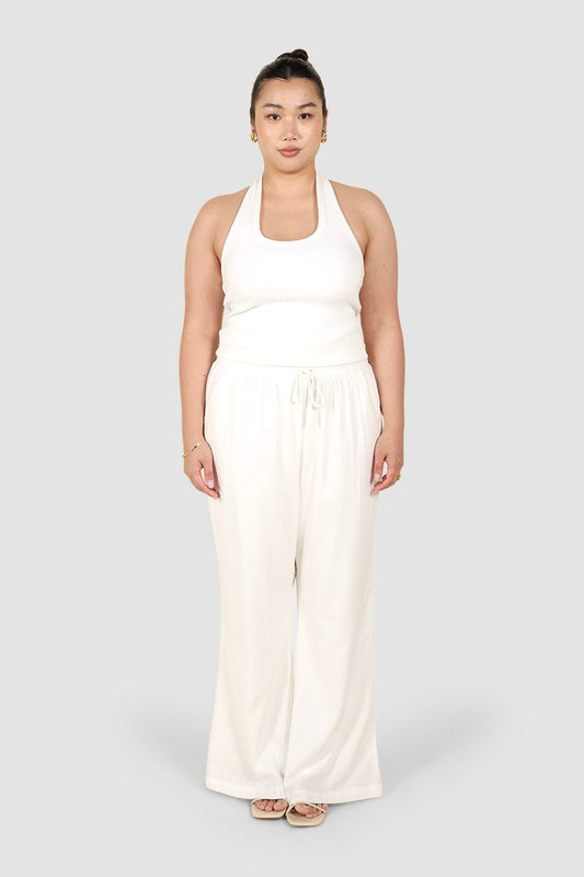 RAYA PANTS WHITE - Fayt The Label