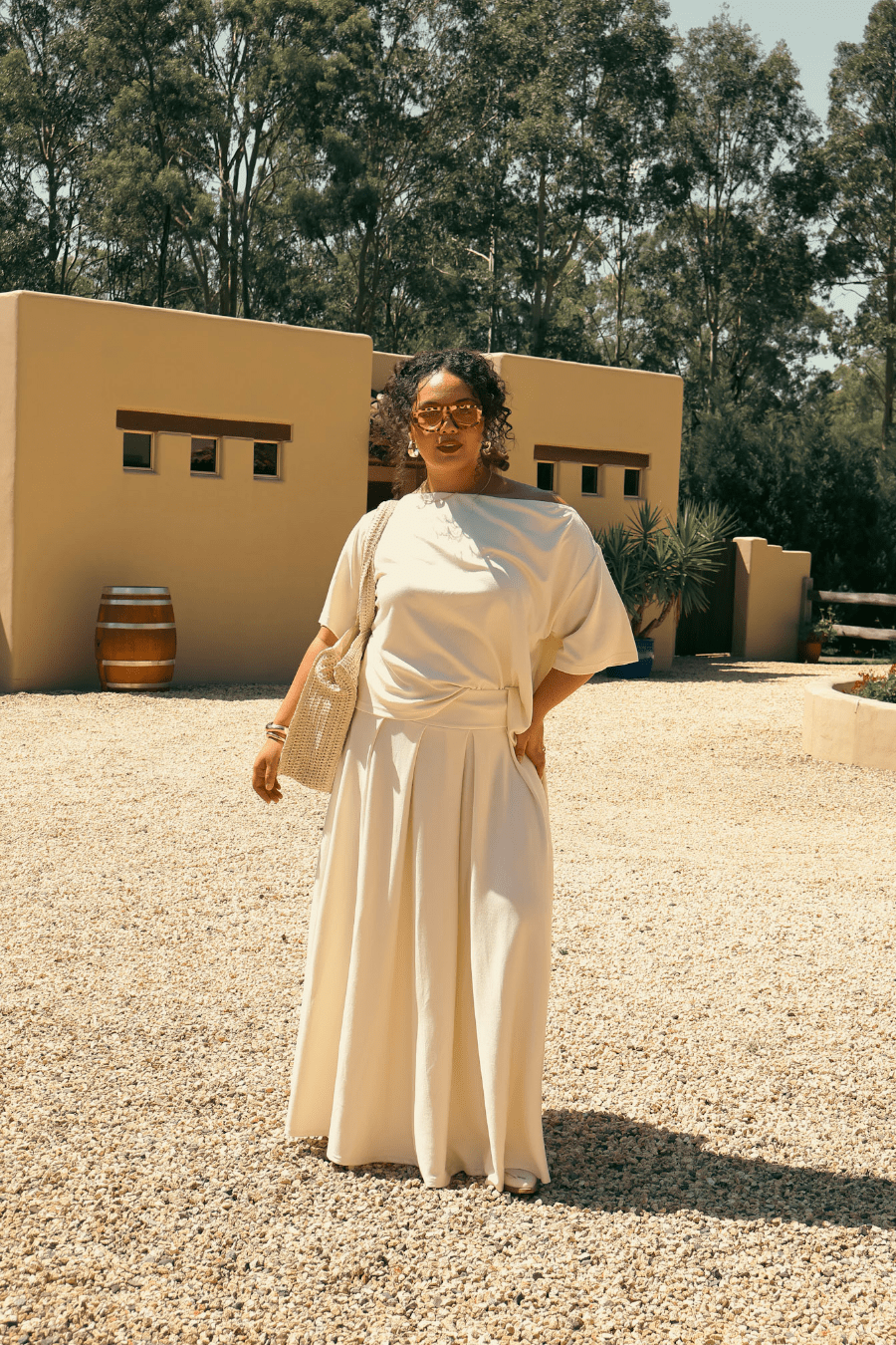 REIGN SKIRT MILK - Fayt The Label