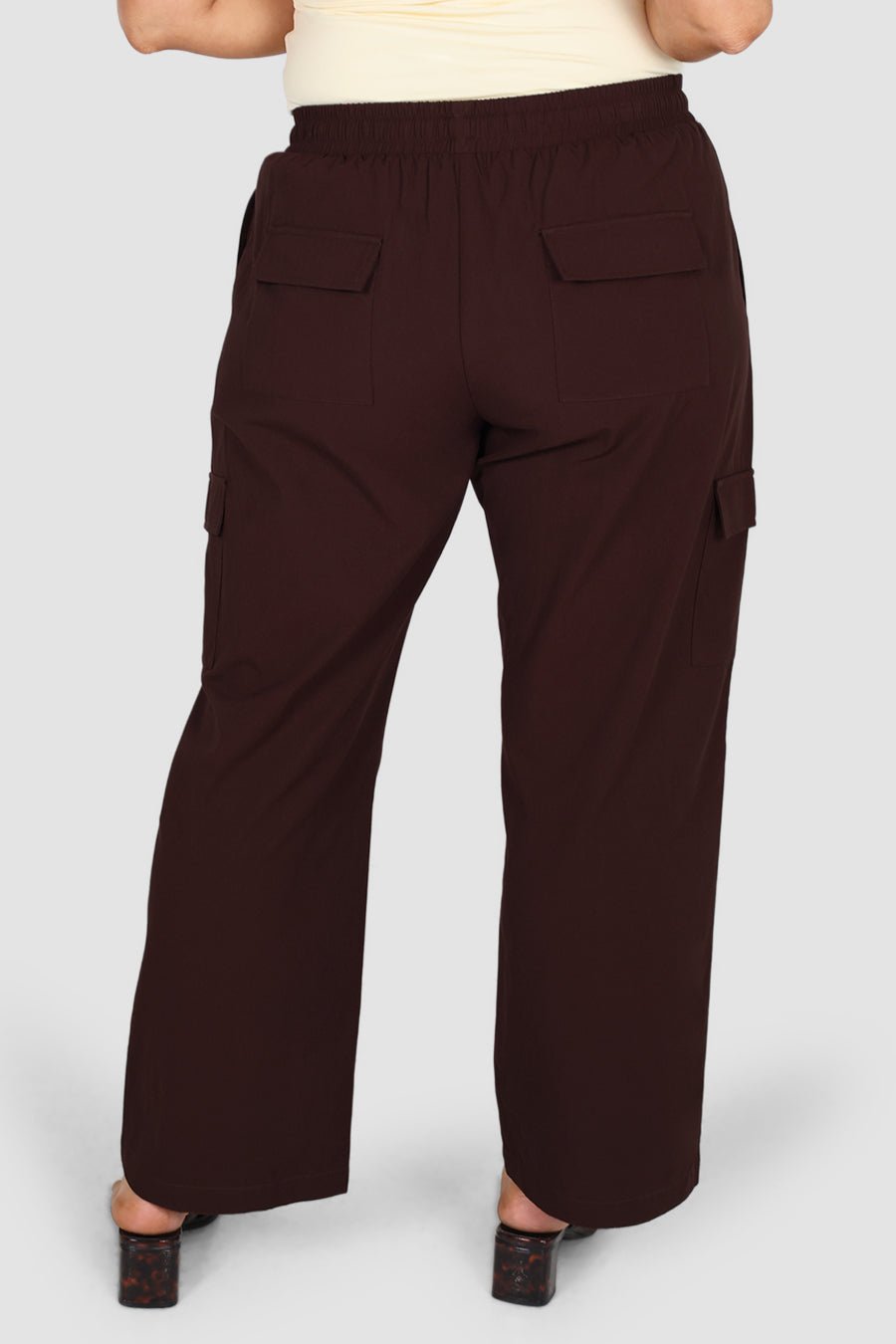 RENLY UTILITY PANT RICH CHOC - Fayt The Label
