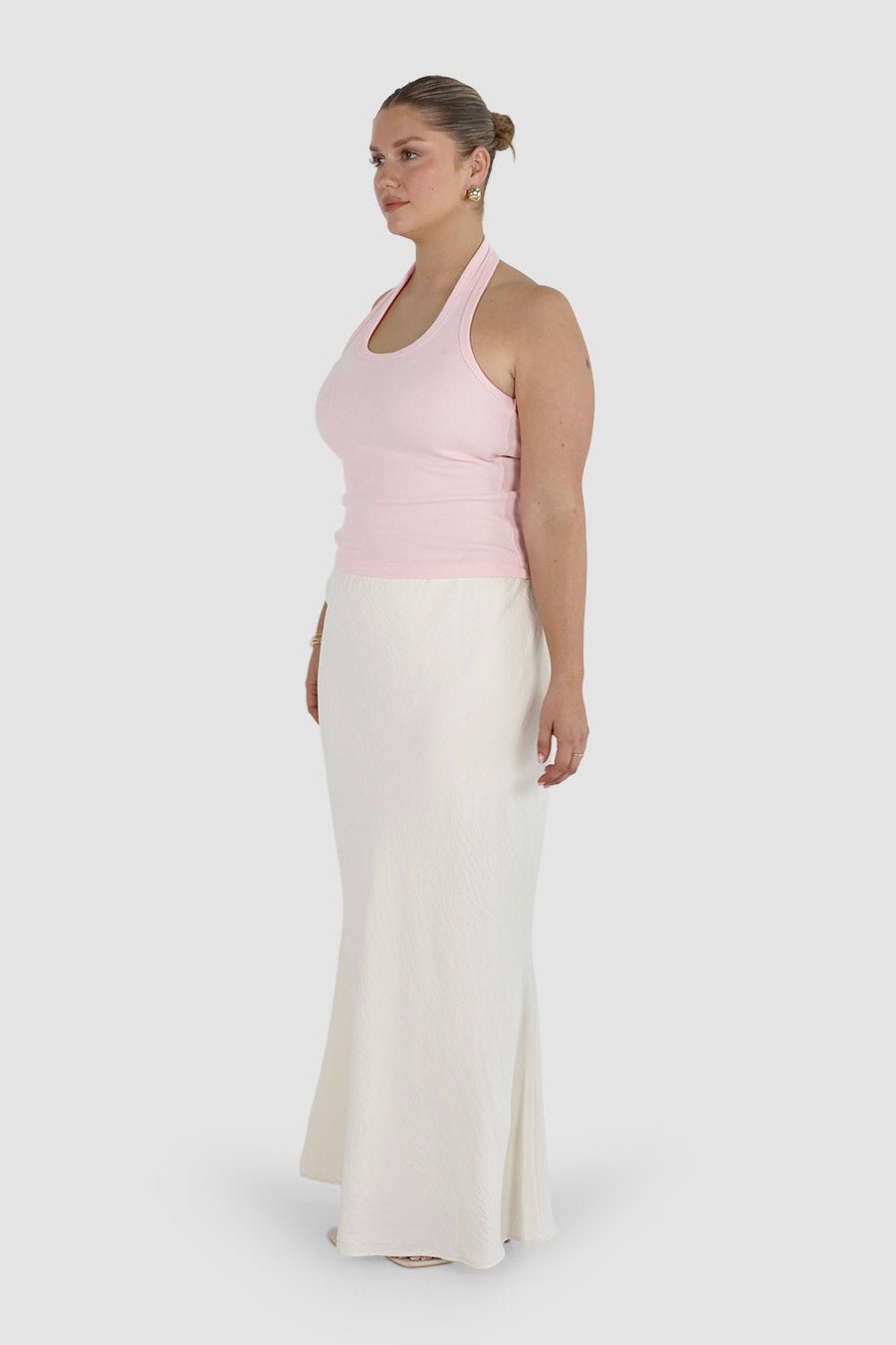 RENNA HALTER TOP PINK - Fayt The Label