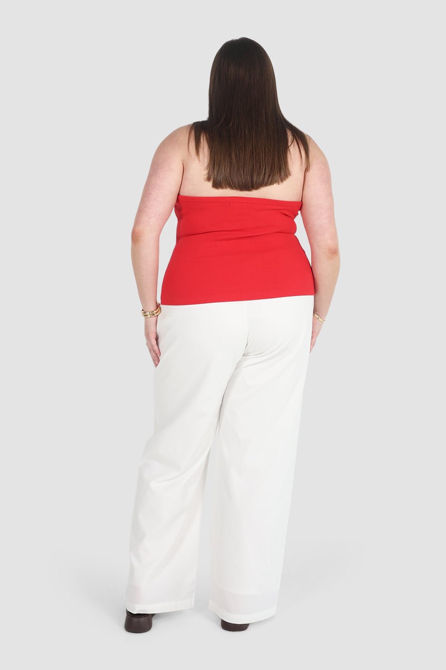 RENNA HALTER TOP RED - Fayt The Label