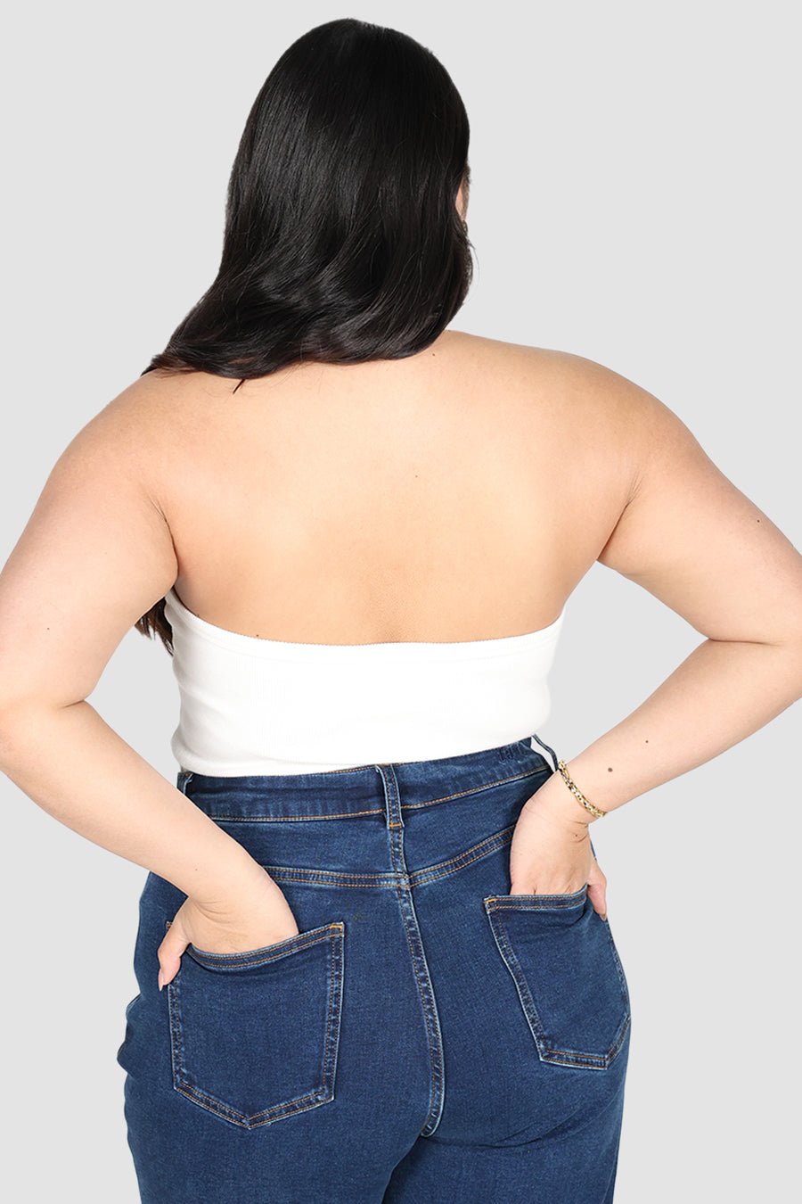 RENNA HALTER TOP WHITE - Fayt The Label