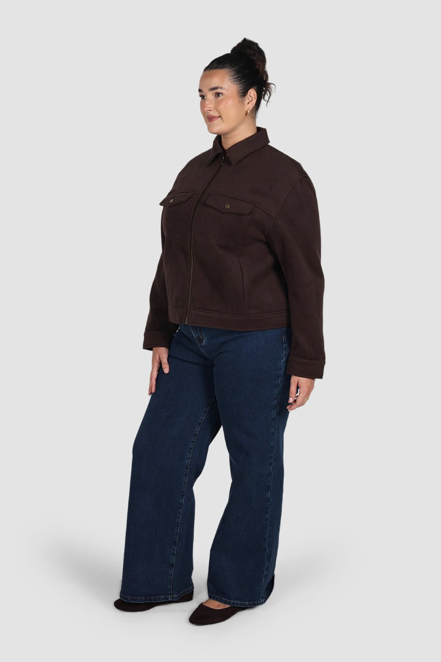 RHODES JACKET CHOCOLATE - Fayt The Label