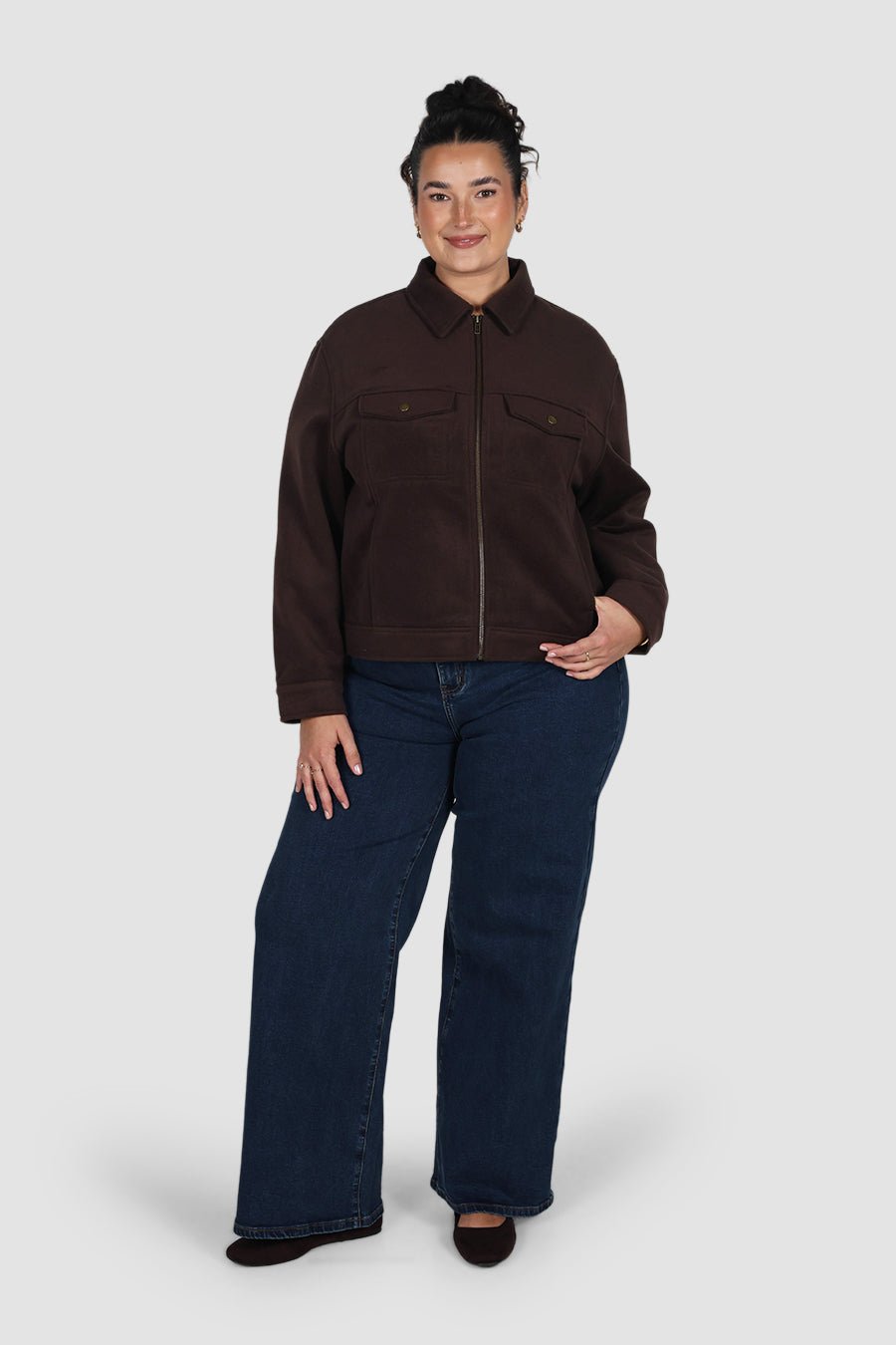 RHODES JACKET CHOCOLATE - Fayt The Label