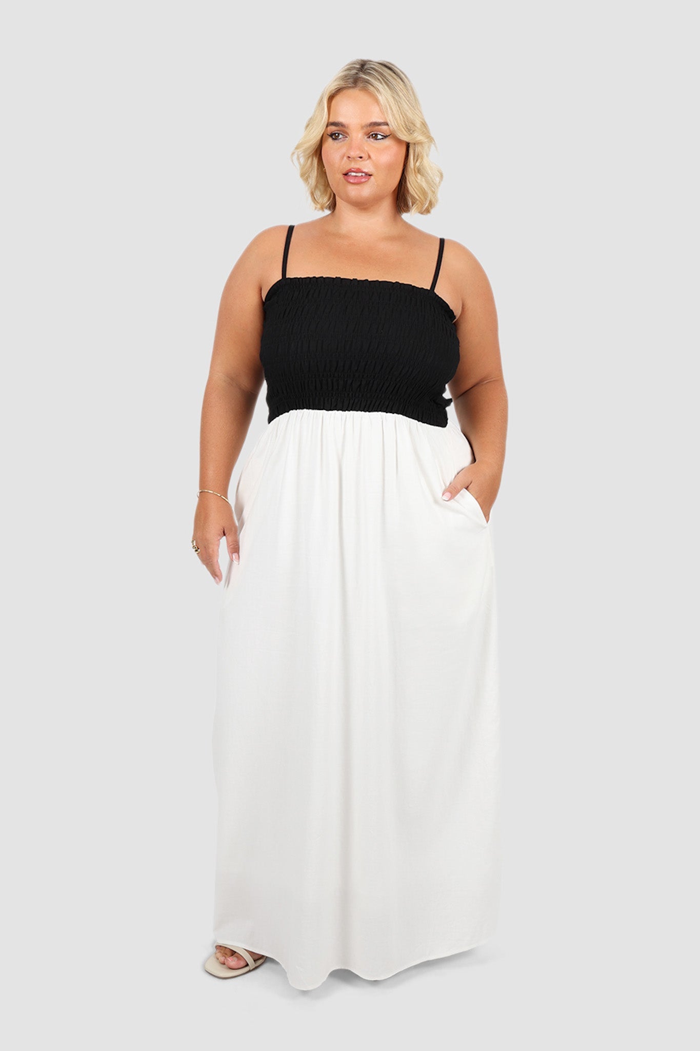 RILORA DRESS B&W - Fayt The Label