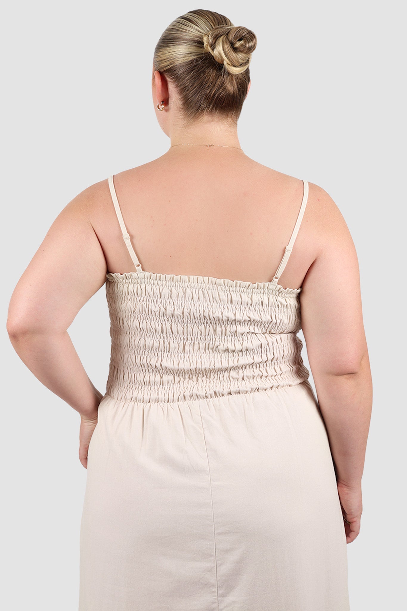 RILORA DRESS NEUTRAL - Fayt The Label