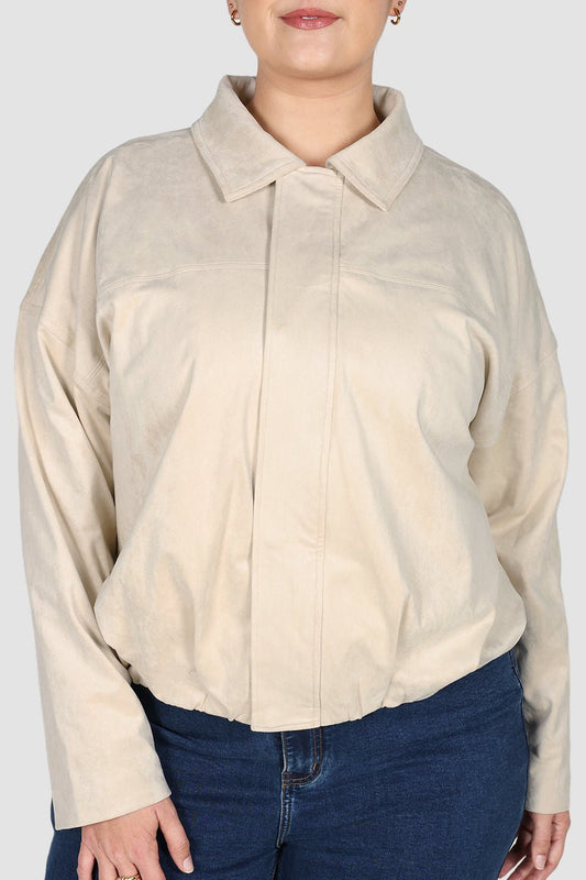 RORY BOMBER JACKET BONE - Fayt The Label