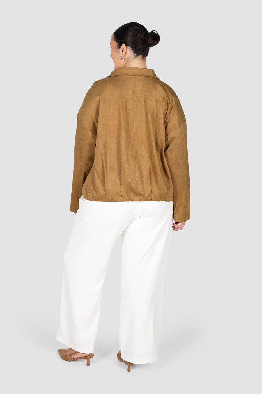 RORY BOMBER JACKET TAN - Fayt The Label