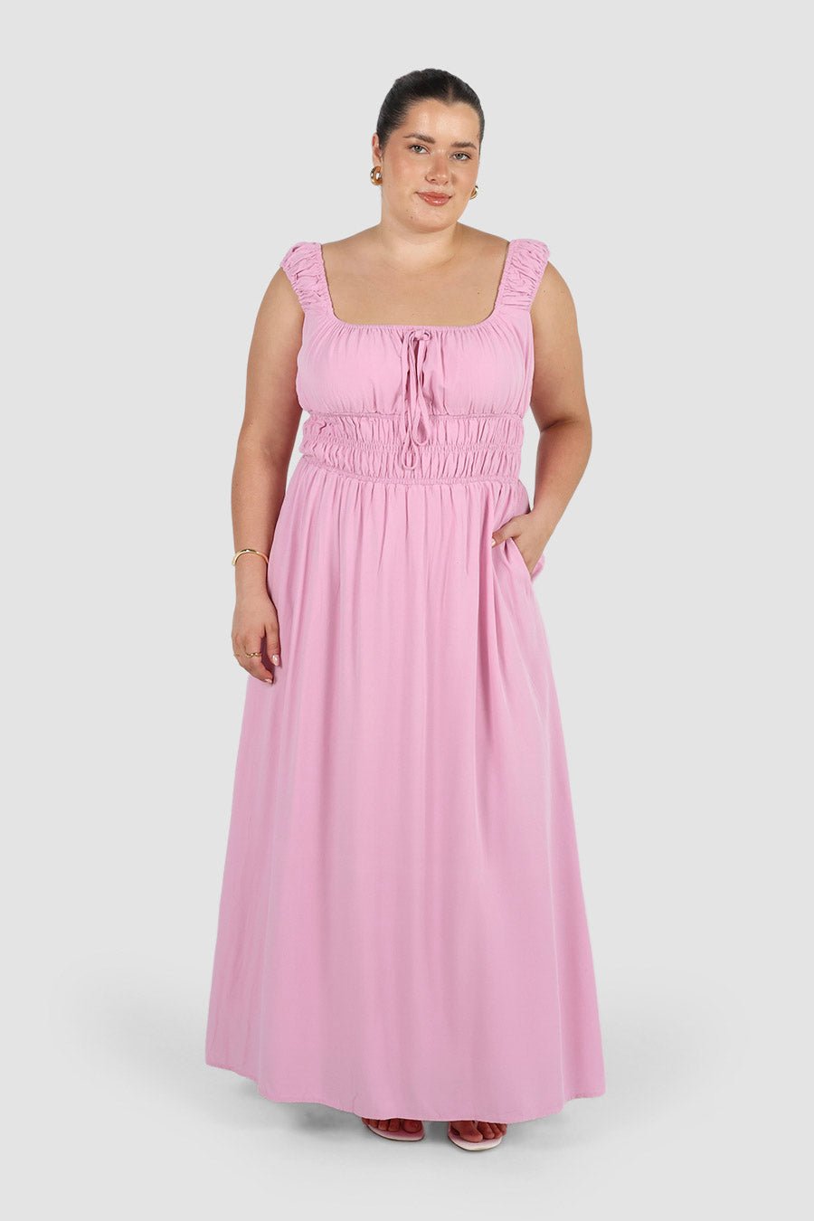 ROUX DRESS PINK - Fayt The Label