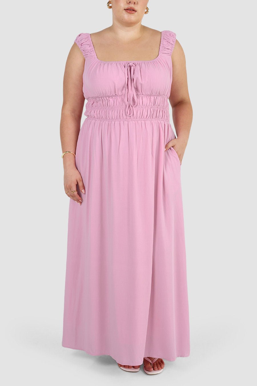 ROUX DRESS PINK - Fayt The Label