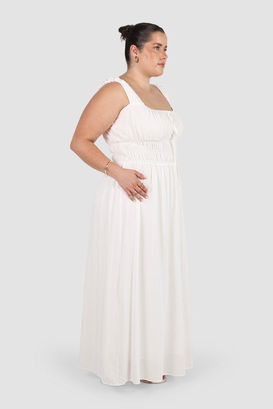 ROUX DRESS WHITE - Fayt The Label