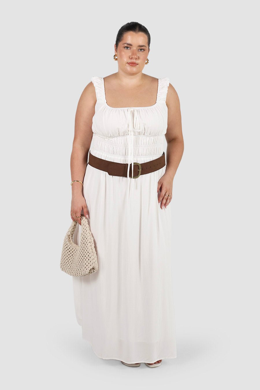 ROUX DRESS WHITE - Fayt The Label