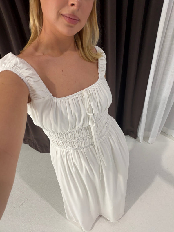 ROUX DRESS WHITE - Fayt The Label