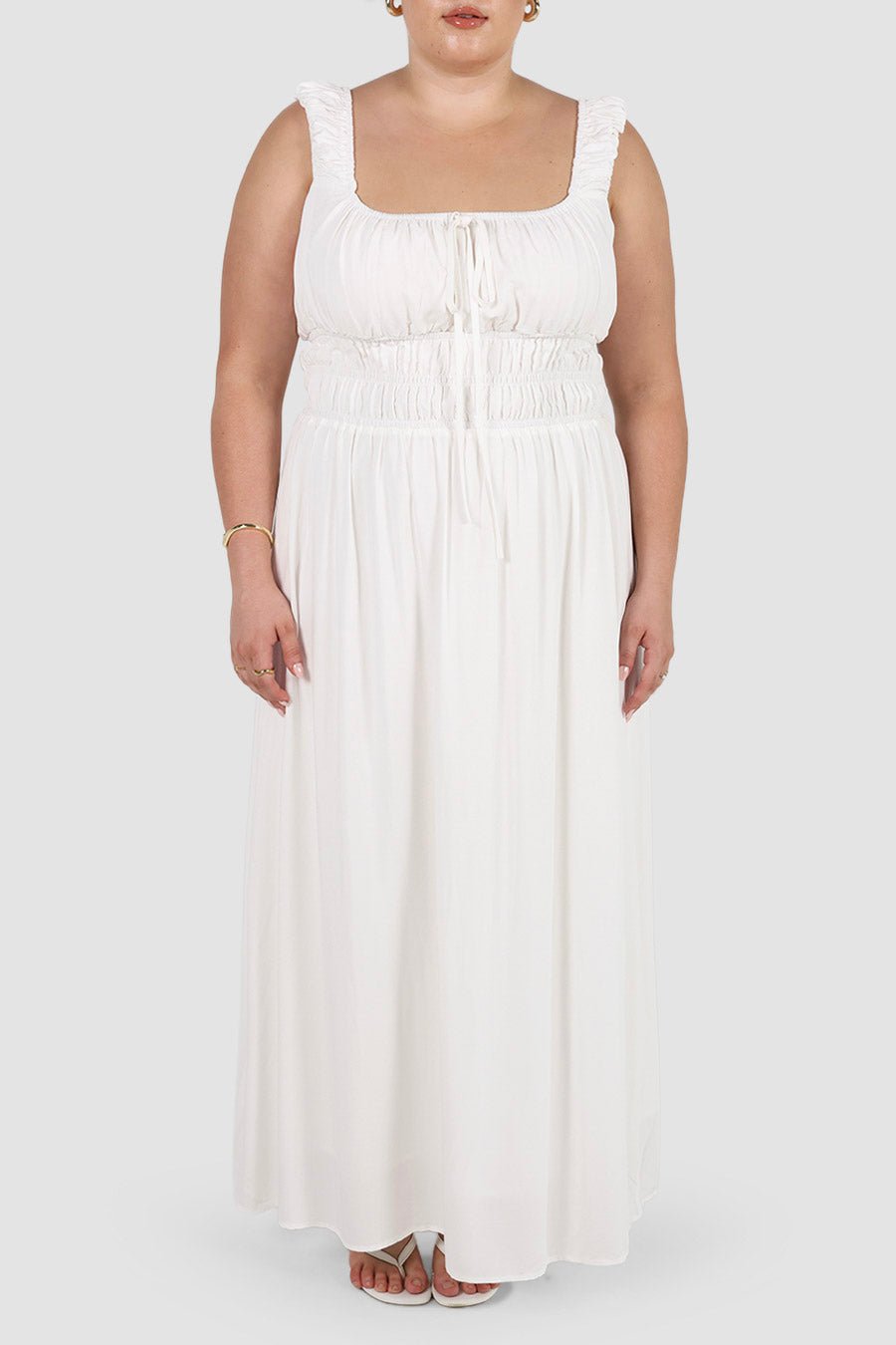 ROUX DRESS WHITE - Fayt The Label