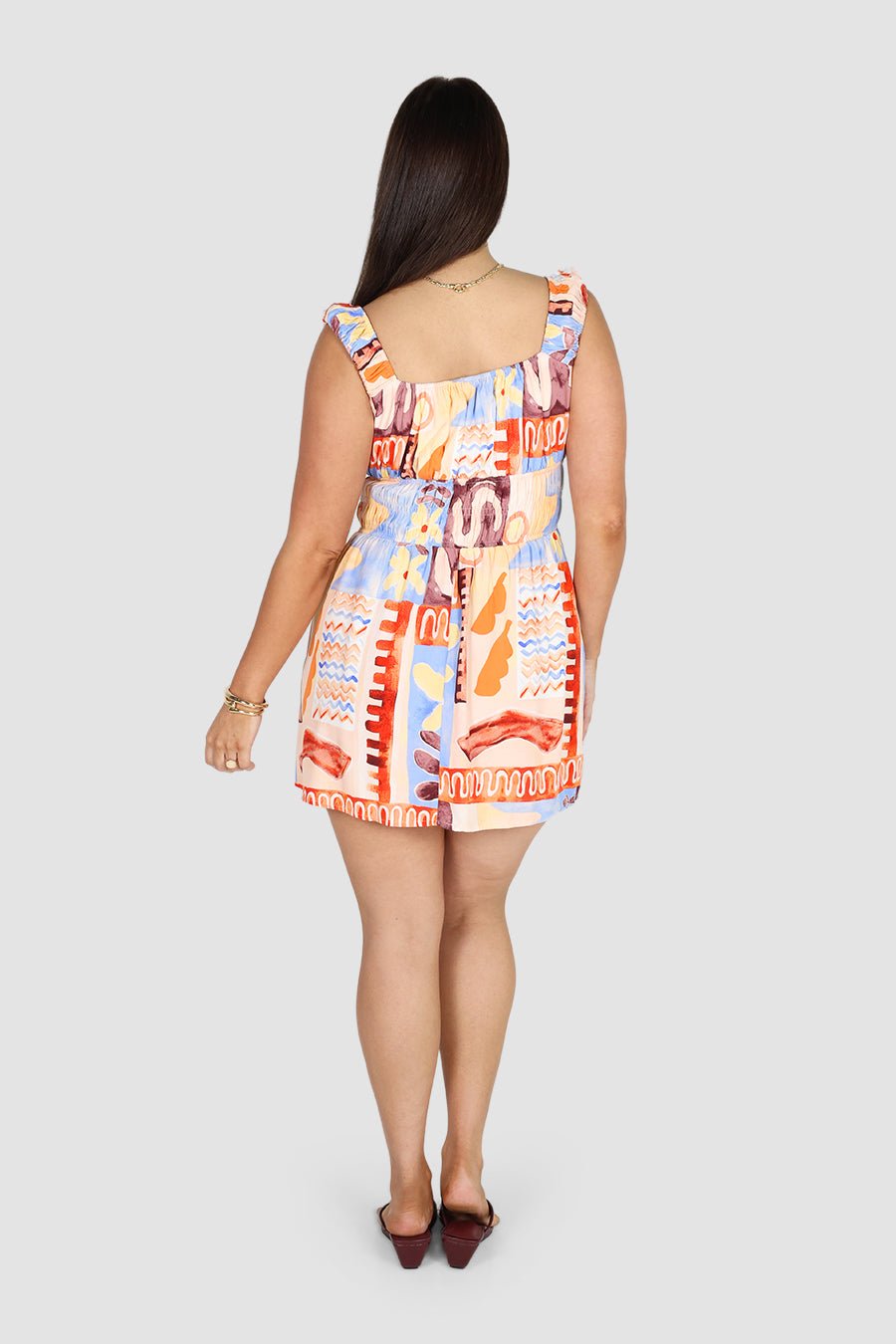 ROUX MINI DRESS TOSCANA - Fayt The Label