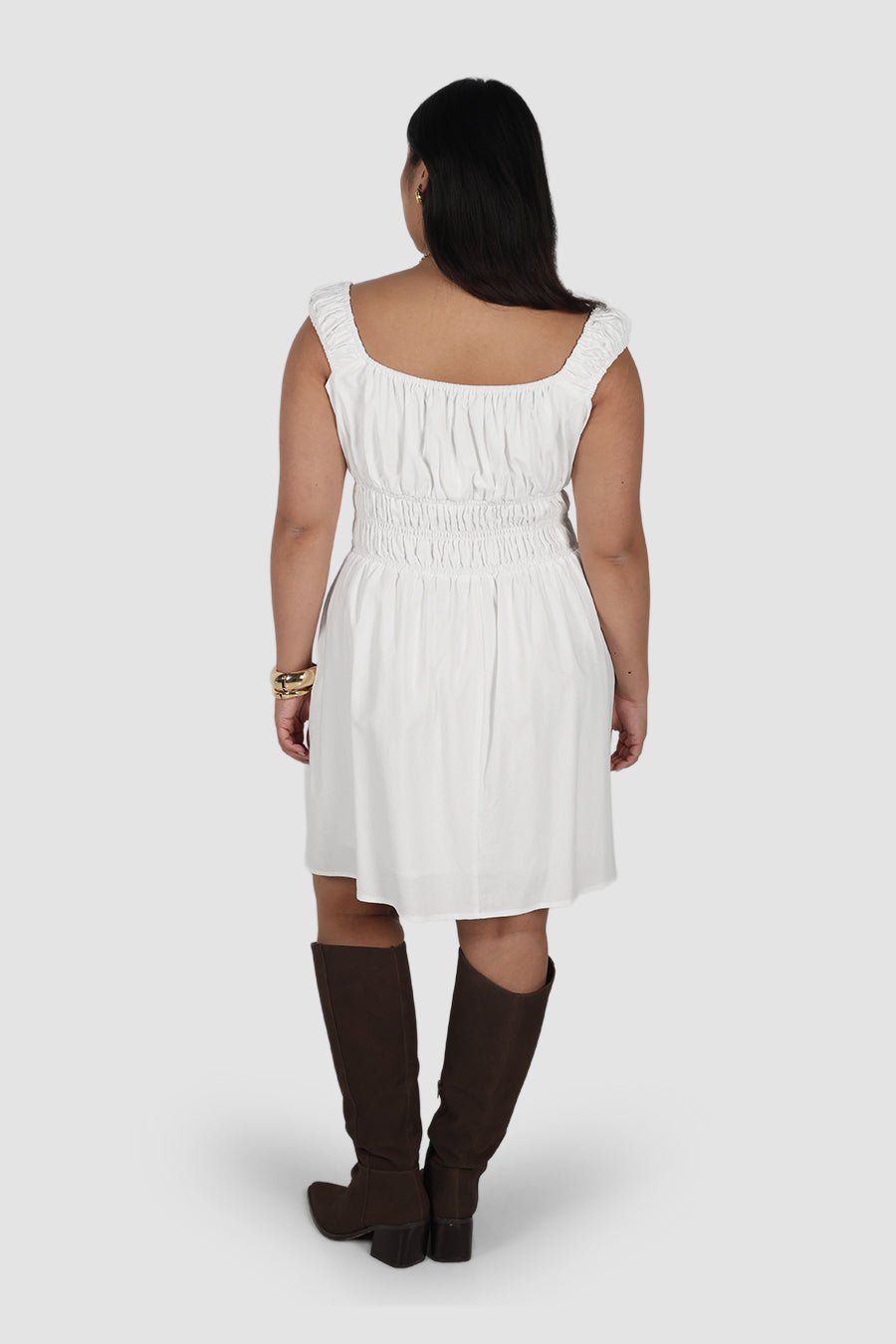 ROUX MINI DRESS WHITE - Fayt The Label