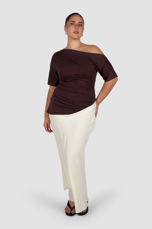 RUELLE TOP CHOCOLATE - Fayt The Label