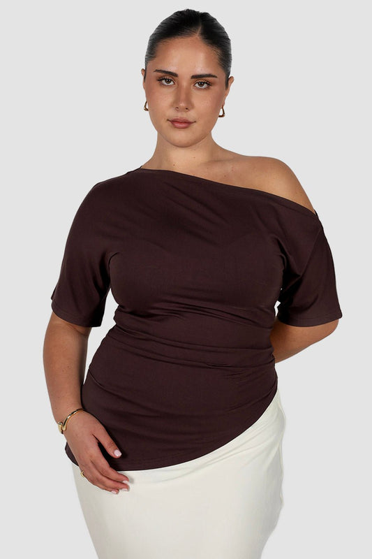 RUELLE TOP CHOCOLATE - Fayt The Label