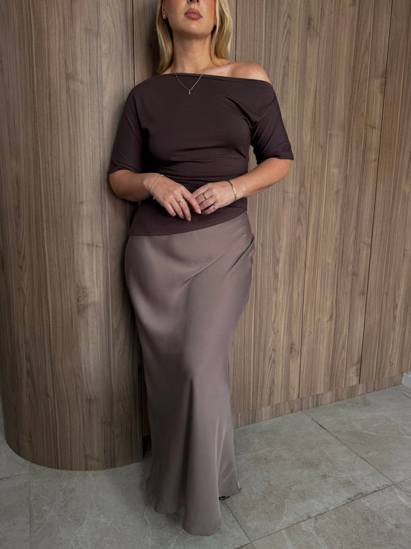 RUELLE TOP CHOCOLATE - Fayt The Label