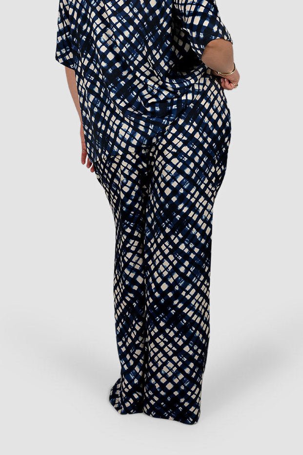 RUNE PANT MIDNIGHT LATTICE - Fayt The Label