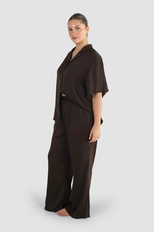 RUNE PANTS CHOCOLATE - Fayt The Label