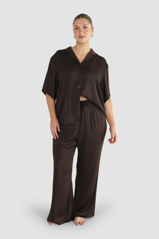 RUNE PANTS CHOCOLATE - Fayt The Label