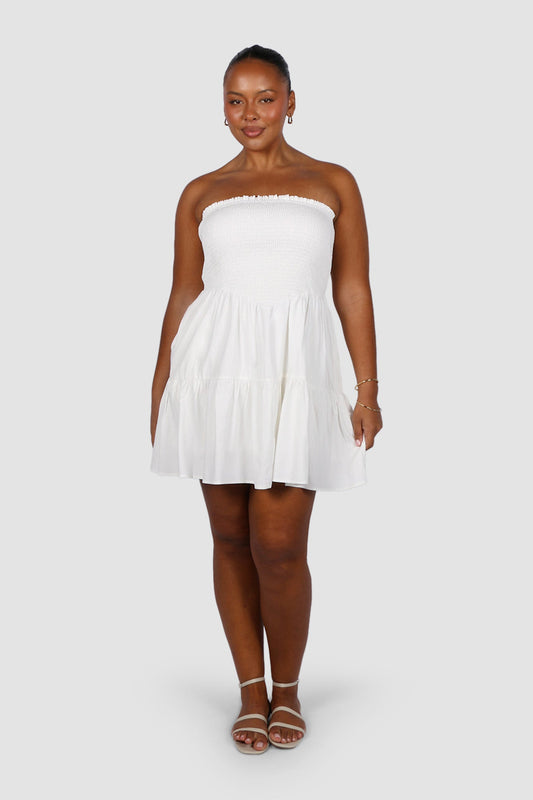 RYLIN DRESS WHITE - Fayt The Label