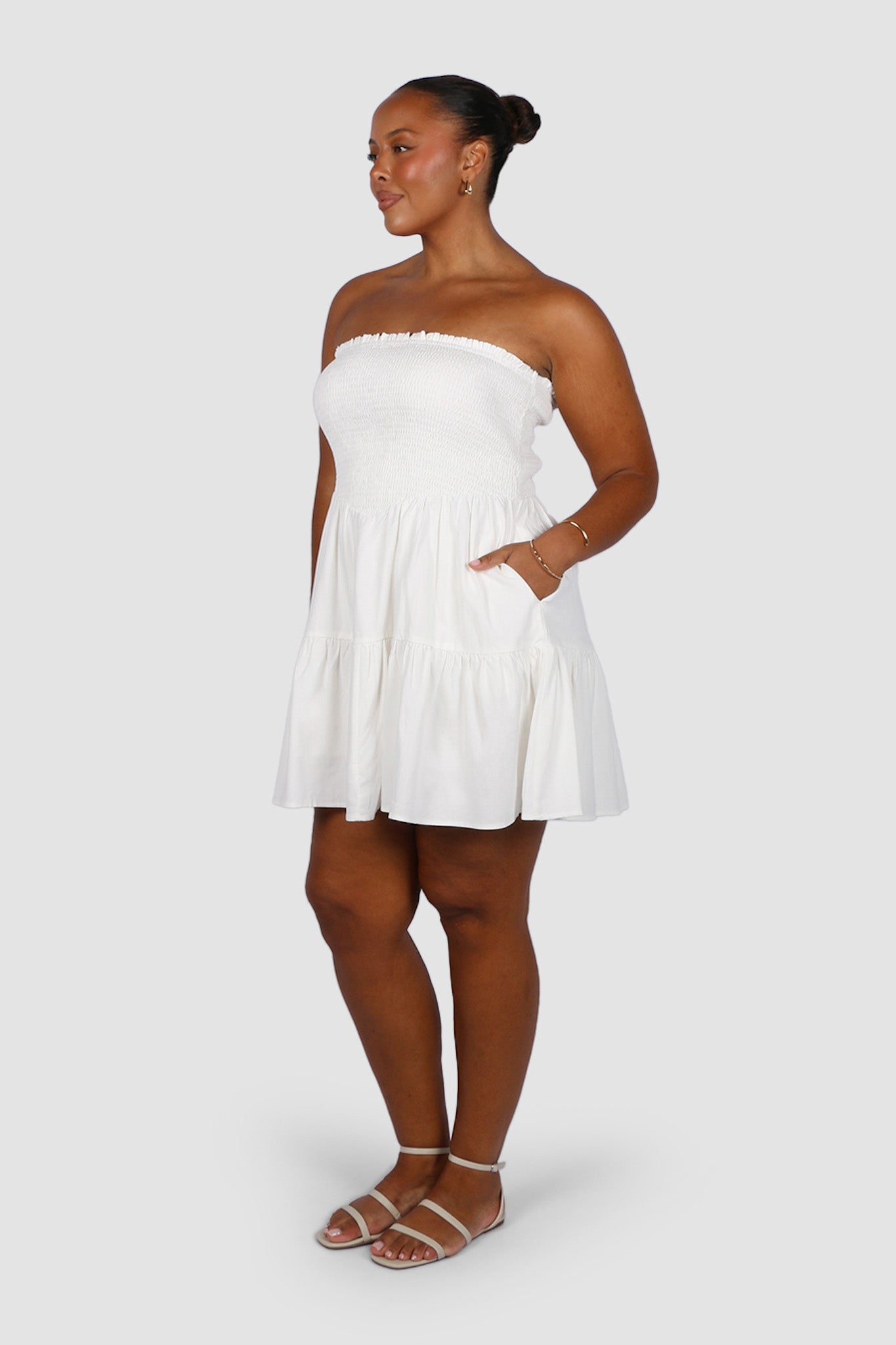 RYLIN DRESS WHITE - Fayt The Label