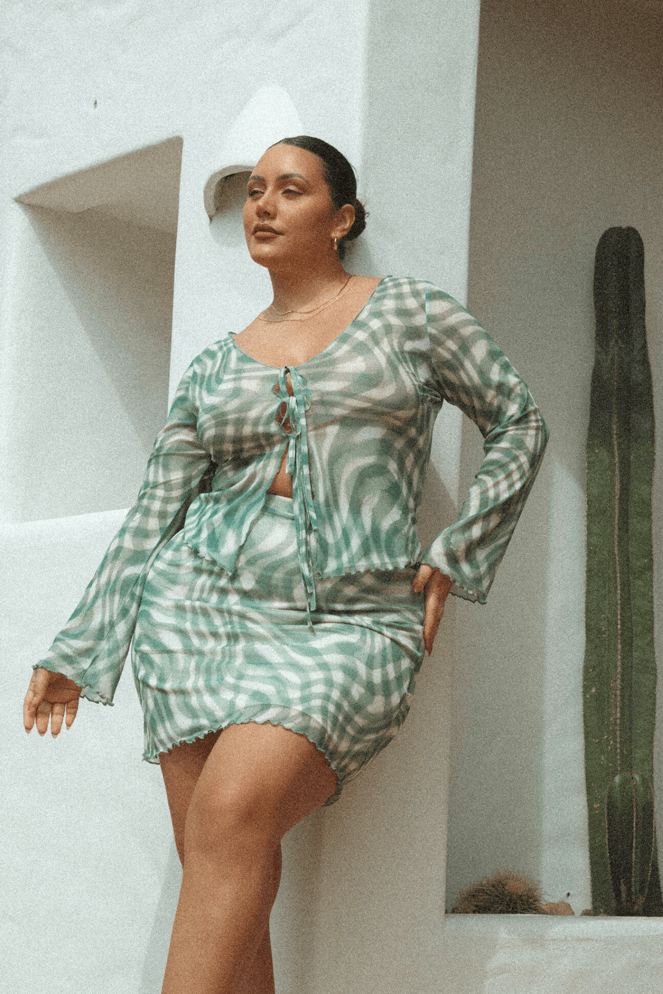 SABELA MINI SKIRT VALVERDE - Fayt The Label